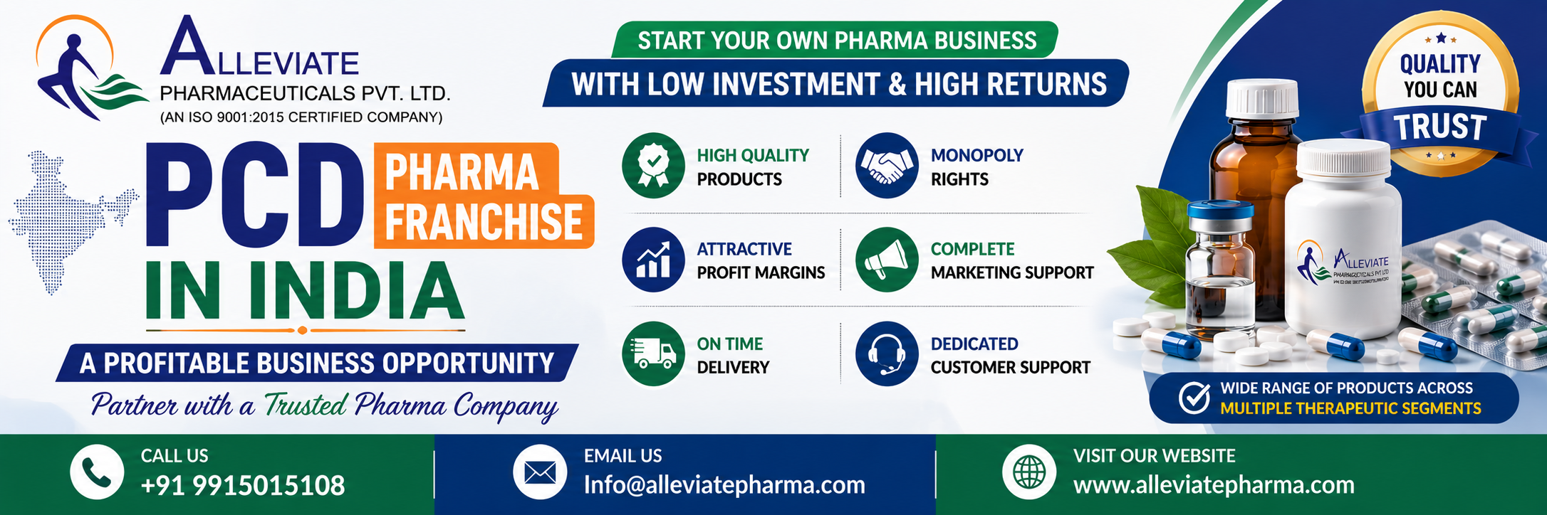 PCD Pharma Franchise in India